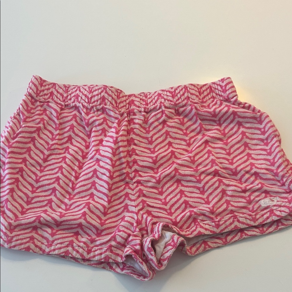 Vineyard Vines Pink Zigzag Shorts